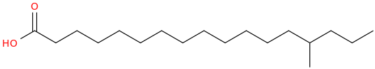 Heptadecanoic acid, 14 methyl 
